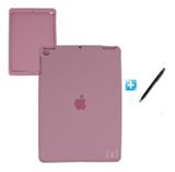 Capa Silicone iPad Air 2 (iPad 6) / canetaTouch (Rosa) - Bd cases