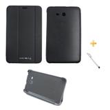 Capa Smart Book Tab 3 Lite T110/T111 / canetaTouch (Preto) - Bd cases