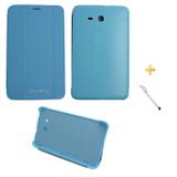 Capa Smart Book Tab 3 Lite T110/T111 / controlesTouch (Azul) - Bd cases