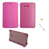 Capa Smart Book Tab E - 7" T113/T115/T116 / controlesTouch (Rosa) - Bd cases