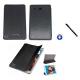 Capa Smart Book Tab E - 9.6 T560/T561 / canetaTouch (Preto) - Bd cases