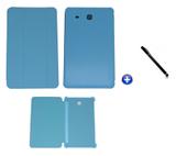 Capa Smart Book Tab E - 9.6 T560/T561 / controlesTouch (Azul) - Bd cases