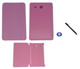 Capa Smart Book Tab E - 9.6 T560/T561 / controlesTouch (Rosa) - Bd cases