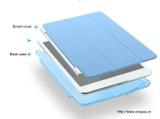 Capa Smart Case Ipad Mini Sensor Sleep Frontal + Traseira - Lucky