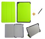 Capa Smart Case para iPad Mini 4 / Capa Traseira / Caneta Touch (Verde) - Skin t18