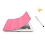 Capa Smart Cover iPad 2/3/4 controlesTouch (Rosa) - Bd cases