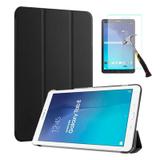 Capa Smart Cover Tablet Samsung Galaxy Tab E 9.6" SM-T560 / T561 / P560 / P561 + Película Vidro - Lka