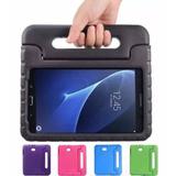 Capa Tablet Samsung Galaxy Tab 7.0'' Infantil Anti Impacto Com Alça Preto - Fam