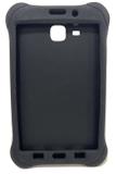 Capa Tablet Samsung Galaxy Tab A 7 T280 T285 Traseira de Silicone Preta - Fam