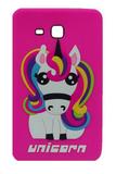 Capa Tablet Samsung Galaxy Tab E 7.0 T113 T116 Traseira Silicone Unicórnio 3D - Importada