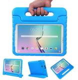 Capa Tablet Samsung Galaxy Tab E 9.6 T560 T561 T565 Anti Impacto Infantil Maleta Azul - Lucky