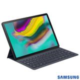 Capa teclado para tablet samsung tab s5 preta