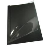 Capa Térmica Crystal Paper Preto A4 08mm 51 à 70 folhas 05un - Marpax