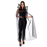 Capa Vampira Adulto - Halloween