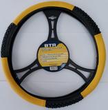 Capa Volante Tuning Universal Preto com Amarelo Btr