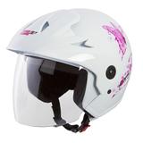Capacete Aberto Feminino Pro Tork Atomic For Girls Branco