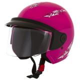 Capacete Aberto Mixs Up For Girls 56 Engate Rápido Rosa