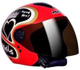 Capacete Aberto Peels Freeway Seventy Eight Vermelho Tam 62