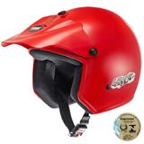 Capacete Aberto Pro Tork Liberty Pala Removível Vermelho