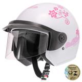 Capacete Aberto Pro Tork Liberty Three For Girls Branco