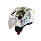 Capacete Agv Blade branco Zoo Replica