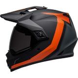 Capacete Bell MX-9 Adventure MIPS Switchback Preto/Laranja Fosco