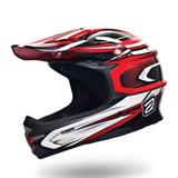 Capacete Bike Asw Extreme Downhill Vermelho