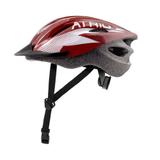 Capacete bike patinete vermelho branco adulto medio - Atrio