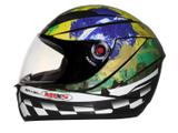 Capacete Brazilian Mixs Colorido - Tam. 60