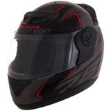 Capacete Evolution G6 788 Speed Preto E Cinza Pro Tork