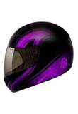 Capacete Fly F-8 Essence Preto e Vermelho
