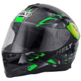 Capacete Helt New Race Raptor Black