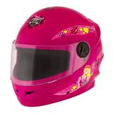 Capacete Infantil Mixs Start Selfie Fechado 54 Rosa