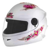 Capacete Infantil Pro Tork Liberty Four For Girls C/ Engate Rápido 54