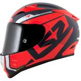Capacete LS2 FF323 Arrow C Sting Azul/Laranja Fibra de Carbono