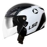 Capacete LS2 OF586 Bishop Rising com Viseira Solar