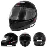 Capacete Moto Fechado Shutt One Preto e Rosa