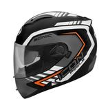Capacete Moto Peels Icon Sonic Preto Fosco Grafite Com Óculos Interno