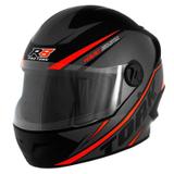 Capacete Moto R8 Fechado Vermelho - Pro Tork
