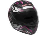Capacete MS Fokker Paint Mixs Rosa - Tam 58