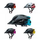 Capacete mtb Tsw Raptor Com Led E Viseira Ciclismo Mtb Cores