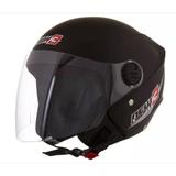 Capacete New Liberty Three PretoFosco 60 - Protork/Mto