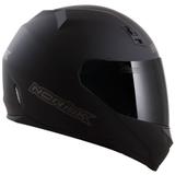 Capacete Norisk FF391 Monocolor Matte Black Com Viseira De 2mm - 58