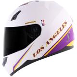 Capacete Norisk FF391 NBA LA Lakers Branco