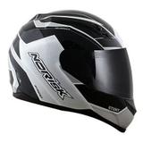 Capacete Norisk FF391 Storm - Preto/Branco
