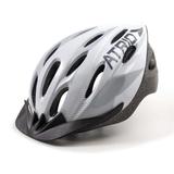 Capacete para Ciclismo MTB 2.0 Tam. M Viseira Removível e 19 Entradas de Ventilação Branco/Cinza Atrio - BI164