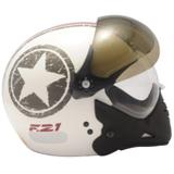 Capacete Peels F21 Us Navy Branco Tamanho:58