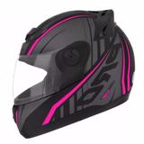 Capacete Pro Tork Evolution G6 788 Pro Neon Feminino Rosa Tamanho:60