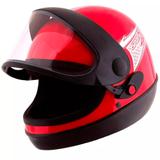 Capacete pro tork sport moto vermelho tam 58