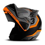 Capacete pro tork v-pro jet 3 laranja tam 58
